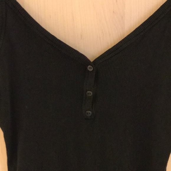 Sample Jersey Ribbed Button Detail Bodysuit - Picture 3 of 5